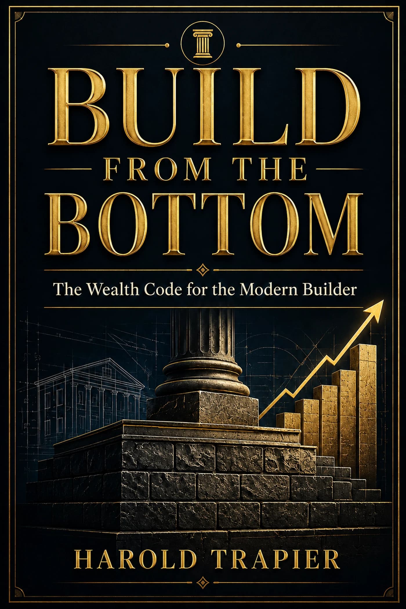 Cover of Build From the Bottom: The Wealth Code for the Modern Builder, by Harold Trapier